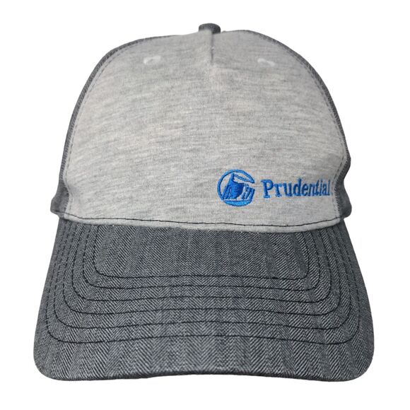 Prudential Financial Men's Strapback Hat Gray Size OSFA Embroidered Logo - Picture 1 of 8